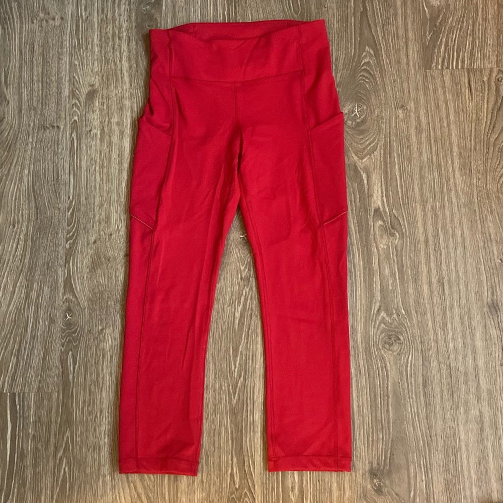 Lululemon Speed Up Tight 25in - Size 4, Red